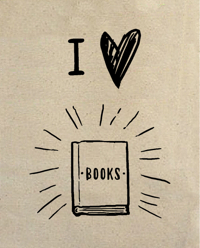 I love books Krepšys